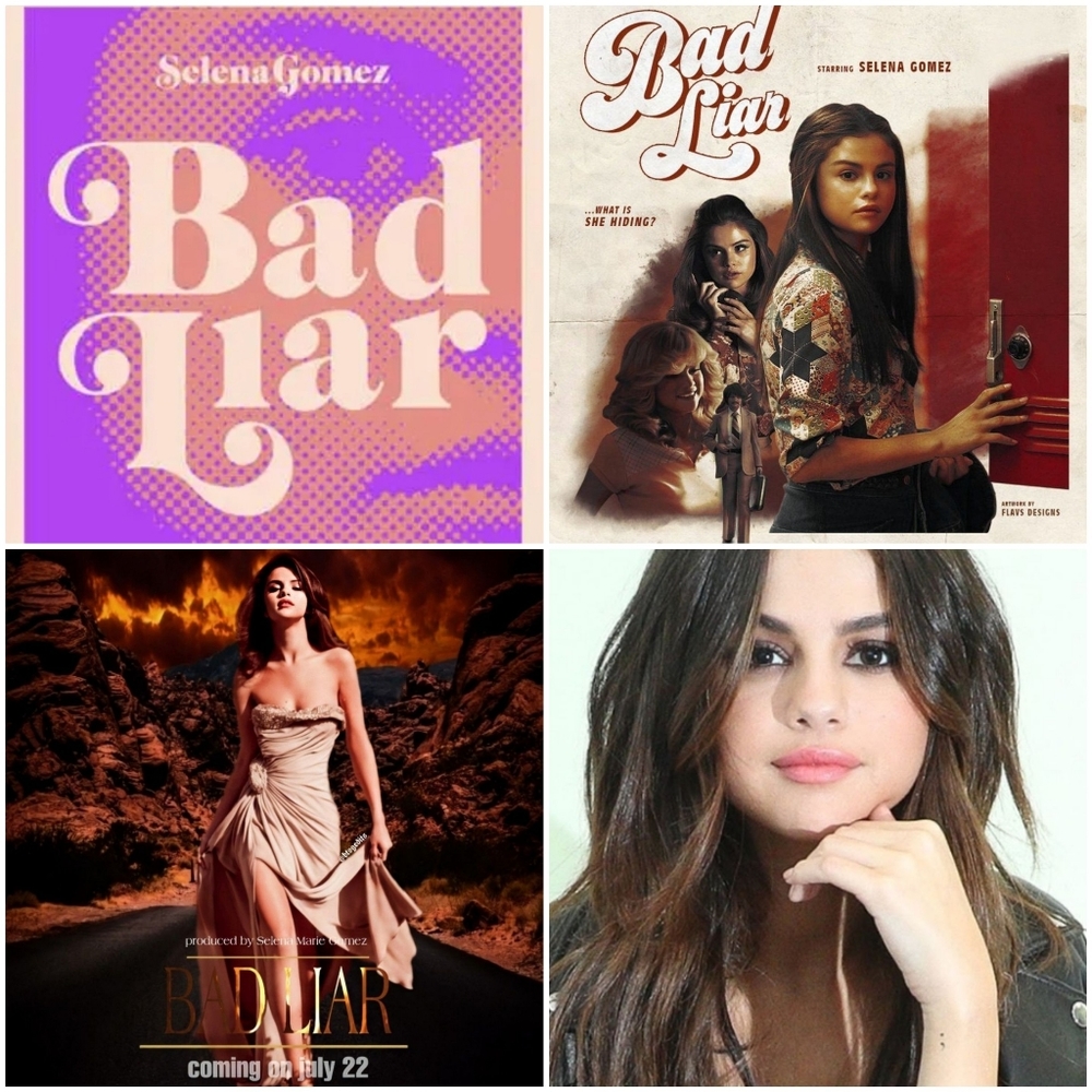 2 for 30 🍑 Selena Gomez 🍑 Bad Liar Poster - Picture 4 of 7